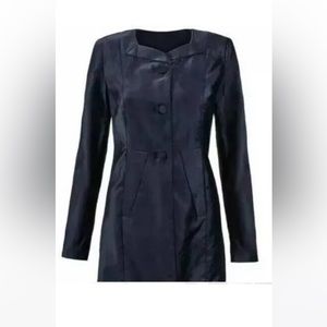 The entrance coat ~ CAbi Midnight navy blue, velvet jacket